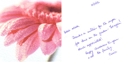 testcard Testimonial Card