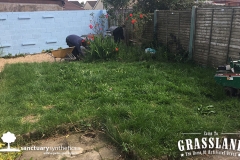 Before-artifical-grass-in-county-louth-garden