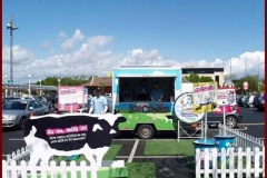 Ben and Jerrys event retail stand