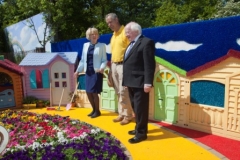 Mark with President Michael D Higgins (Bloom 2013)