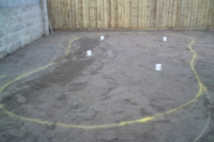 Domestic Putting Green Before
