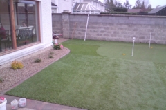 Domestic Putting Green After