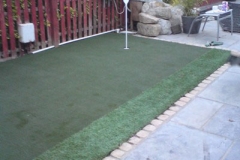 Domestic Putting Green After