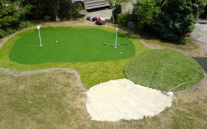 Home putting green Naas