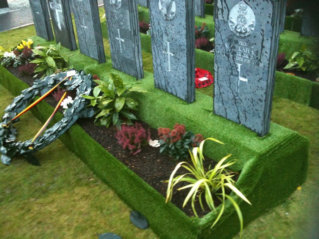 Glasnevin Cemetery Artificial grass