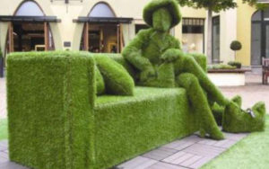 Strange uses for artificial grass