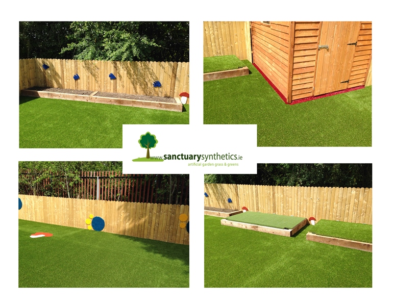 Creche playground in Dublin Sanctuary Synthetics
