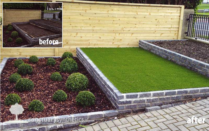 Artificial grass for Front Gardens