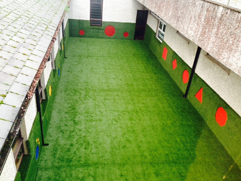 School Courtyard Stillorgan Co Dublin