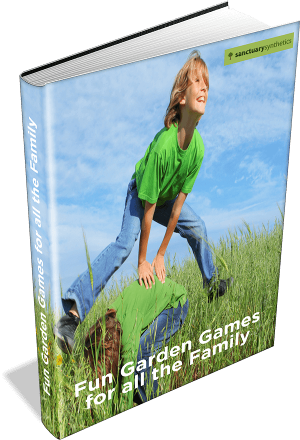 Fun garden games for all the family book cover Fun garden games for all the family book cover