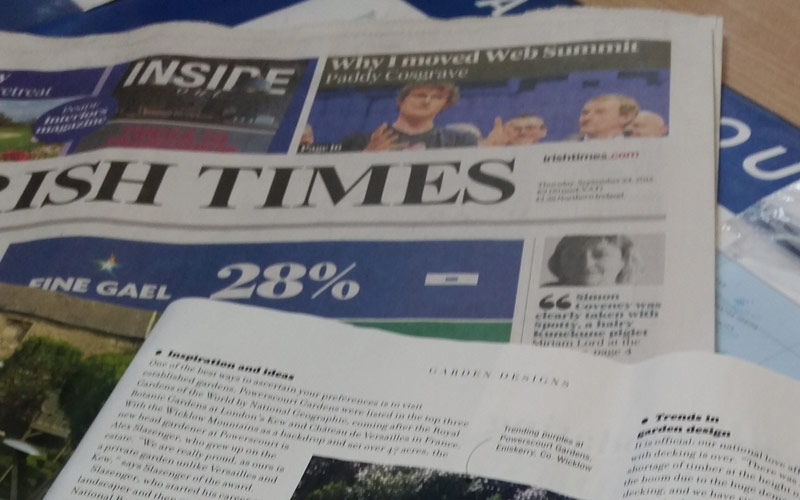 Did you see us in the national press?