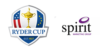 Ryder Cup and Spirit Marketing logos