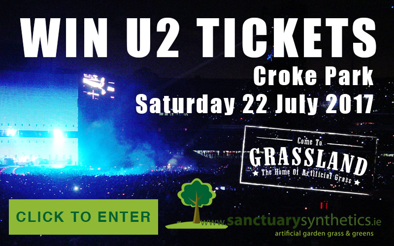Win U2 Tickets – Croke Park – July 2017