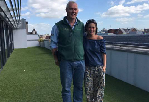 Mark with Lucy Kennedy - Image Mark with Lucy Kennedy - Image