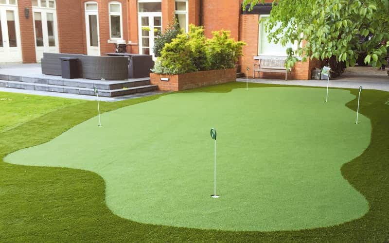 A home putting green in Dublin