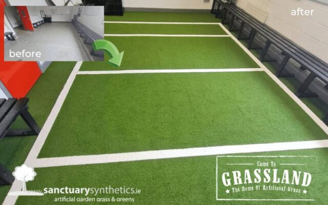 Muster Secondary School indoor artificial grass Sports