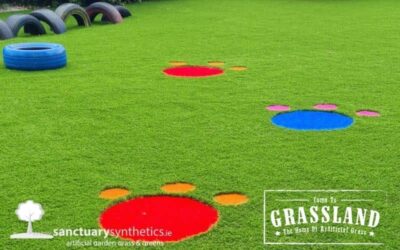 Artificial grass in childcare facility AFTER