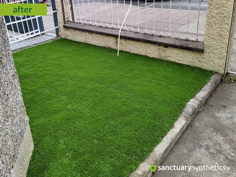Recyclable Artificial Grass Finished Project