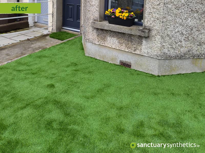 Recyclable Artificial Grass Finished Project